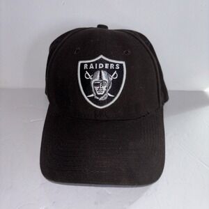 Las Vegas Oakland Raiders Cap Black Football New Era 9Forty Adjustable Dad Hat